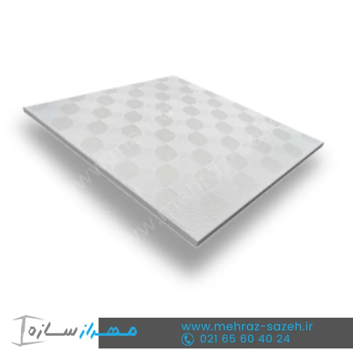 180 تایل گچی طرح تخم مرغی