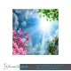 آسمان مجازی درخت و شکوفه